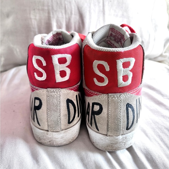 Nike SB Blazer Premium SE Mens Geoff McFetridge 2015 Sneakers - Picture 4 of 10